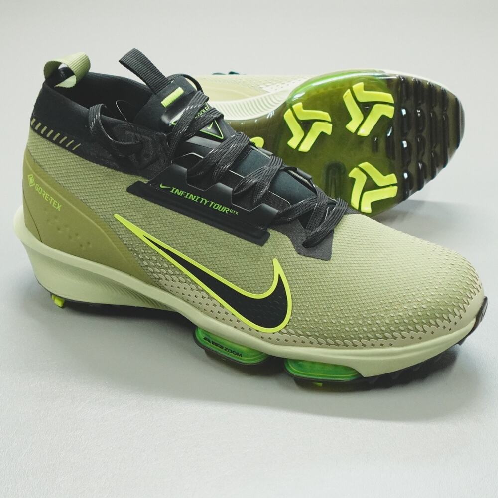Nike Infinity Tour Next% 2 GTX Golf Shoes Olive Green Men’s Size 11 FV4897-300
